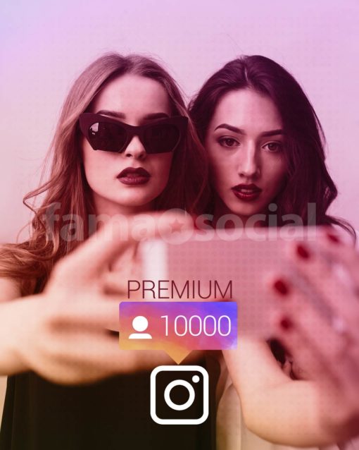 10000 Seguidores Premium para instagram